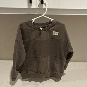 Rylee + Cru Charcoal Sweatshirt 4T/5T